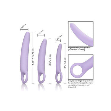 Dilatatori in silicone per esercizi progressivi e comfort vaginale